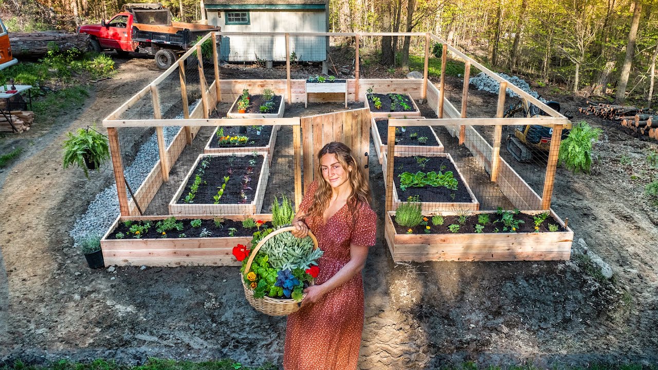 Building My Homestead Garden (Start to Finish)