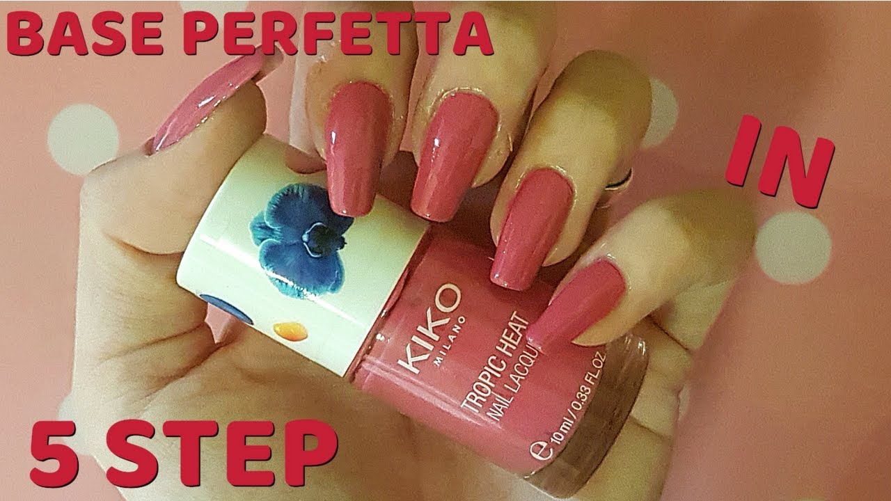 BASE PERFETTA IN SOLI 5 STEP!! | COME PREPARO LE UNGHIE ALLO SMALTO!! | #UnDosNails