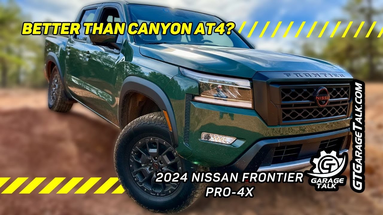 Nissan Frontier Pro-4x 2024 года: лучше, чем GMC Canyon AT4 на бездорожье?