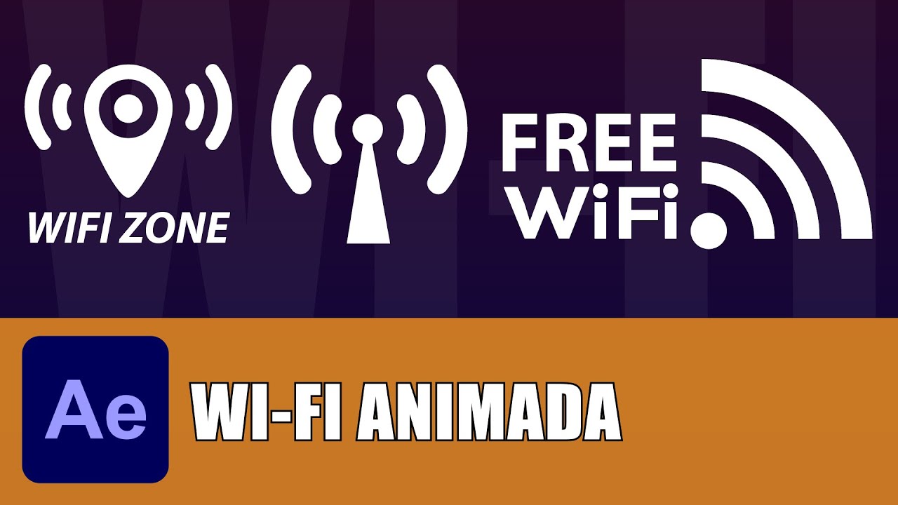 Anima una se&ntilde;al de WI-FI en After Effects
