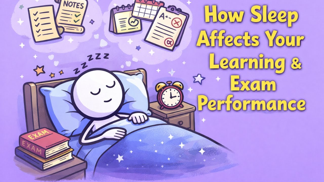 How Sleep Affects Your Learning & Exam Performance (Science-Backed Study Tips)