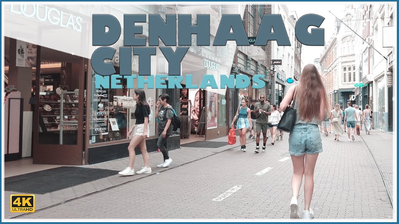 Discover The Hague : A Walking Tour Of The City Center In Den Haag - 4k Ultra Hd