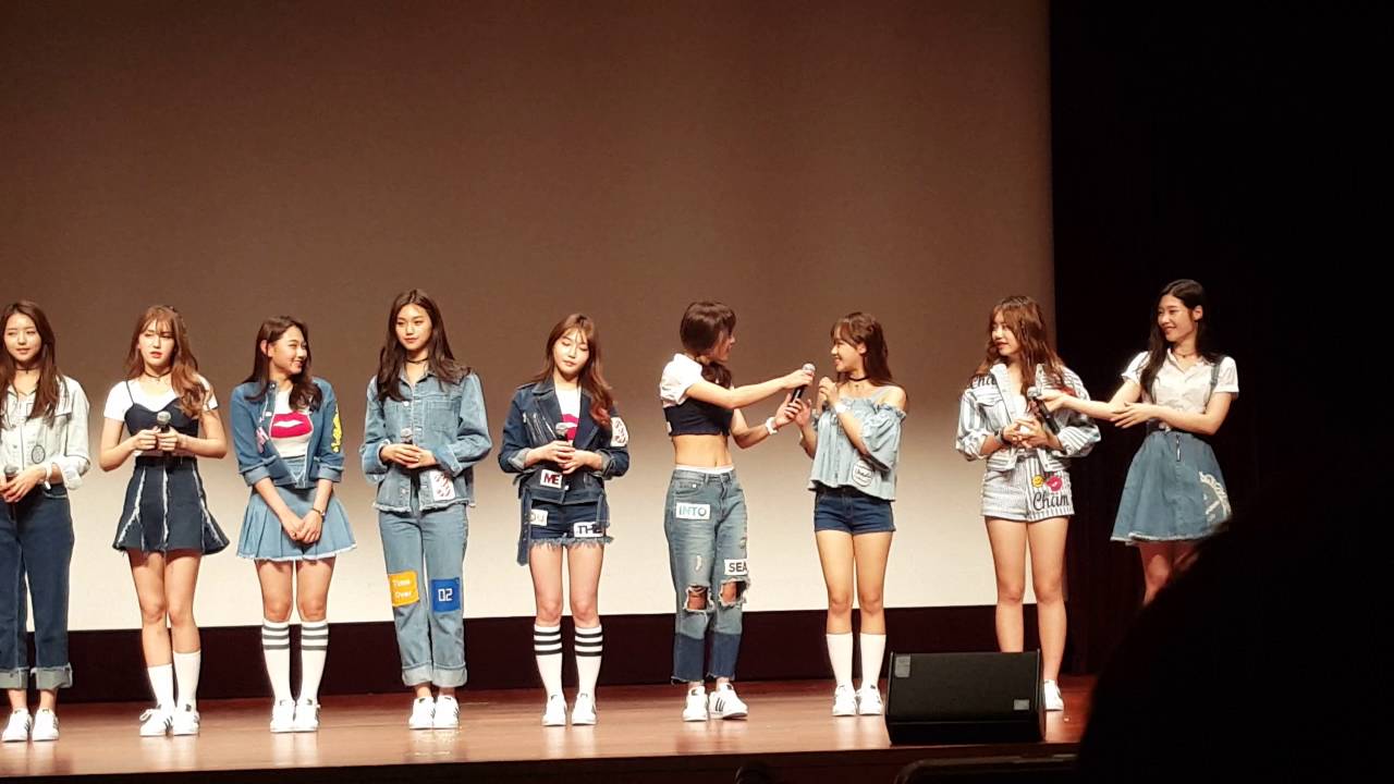 160514 IOI 합정팬싸인회 똑똑똑 직캠 (폰카)