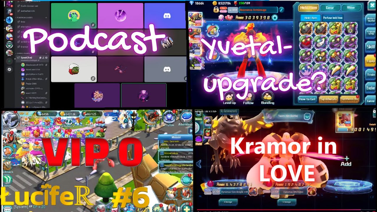 TRAINER GO - Friends TALK, Armarouge Test, Lucifer & wir studiren das Kramor nochmal
