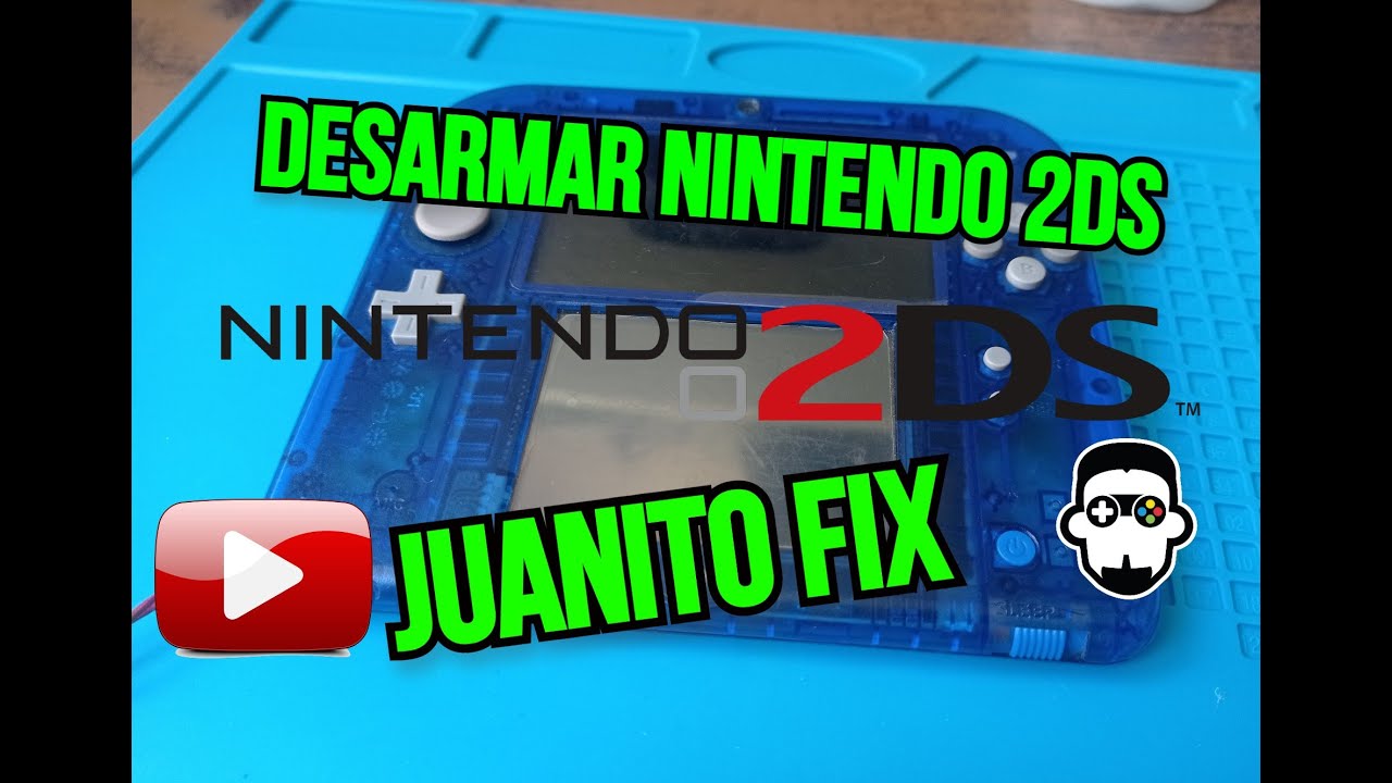 Como desarmar Nintendo 2DS / How to disassemble a Nintendo 2DS
