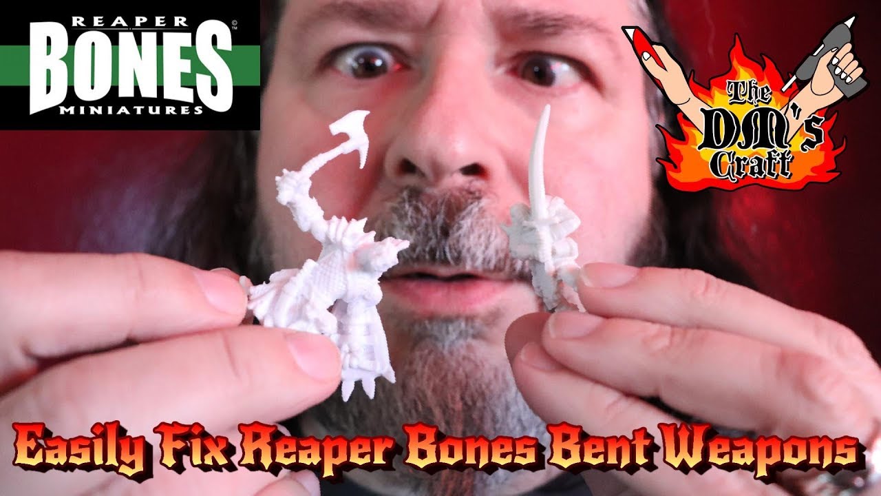 How to FIX Reaper Bones Bent Weapons the Easy Way with DM Scotty