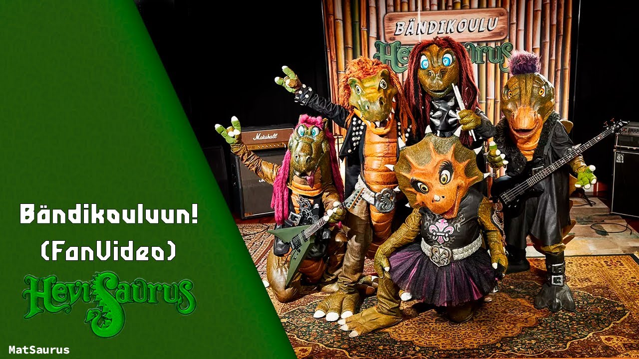 Hevisaurus - Bändikouluun! (fanivideo)