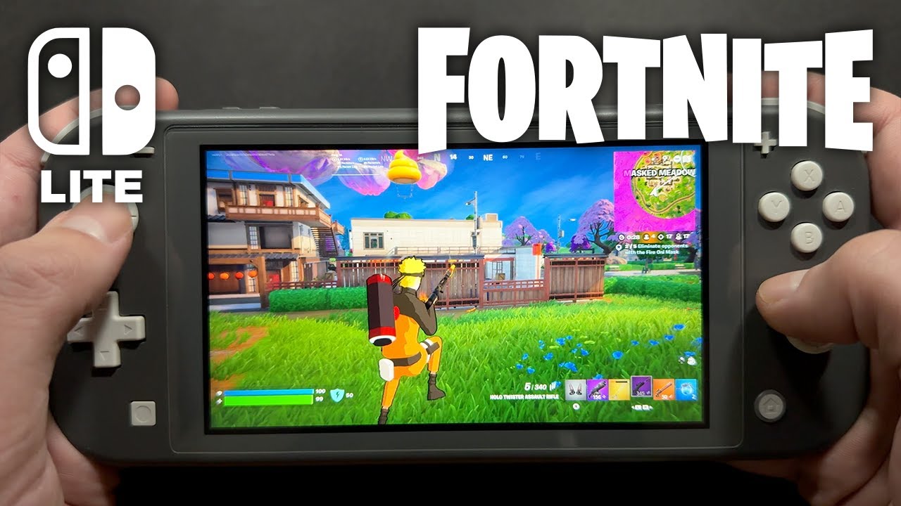 Fortnite on Nintendo Switch Lite #726