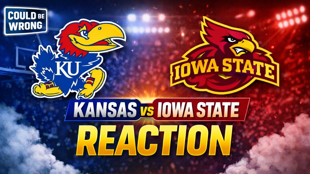 Kansas vs Iowa State REACTION | Massive win at Allen Fieldhouse
