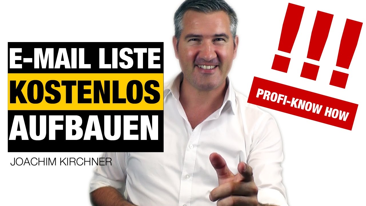 E-Mail Liste aufbauen - 100% Kostenlos mit WordPress Newsletter Plugin