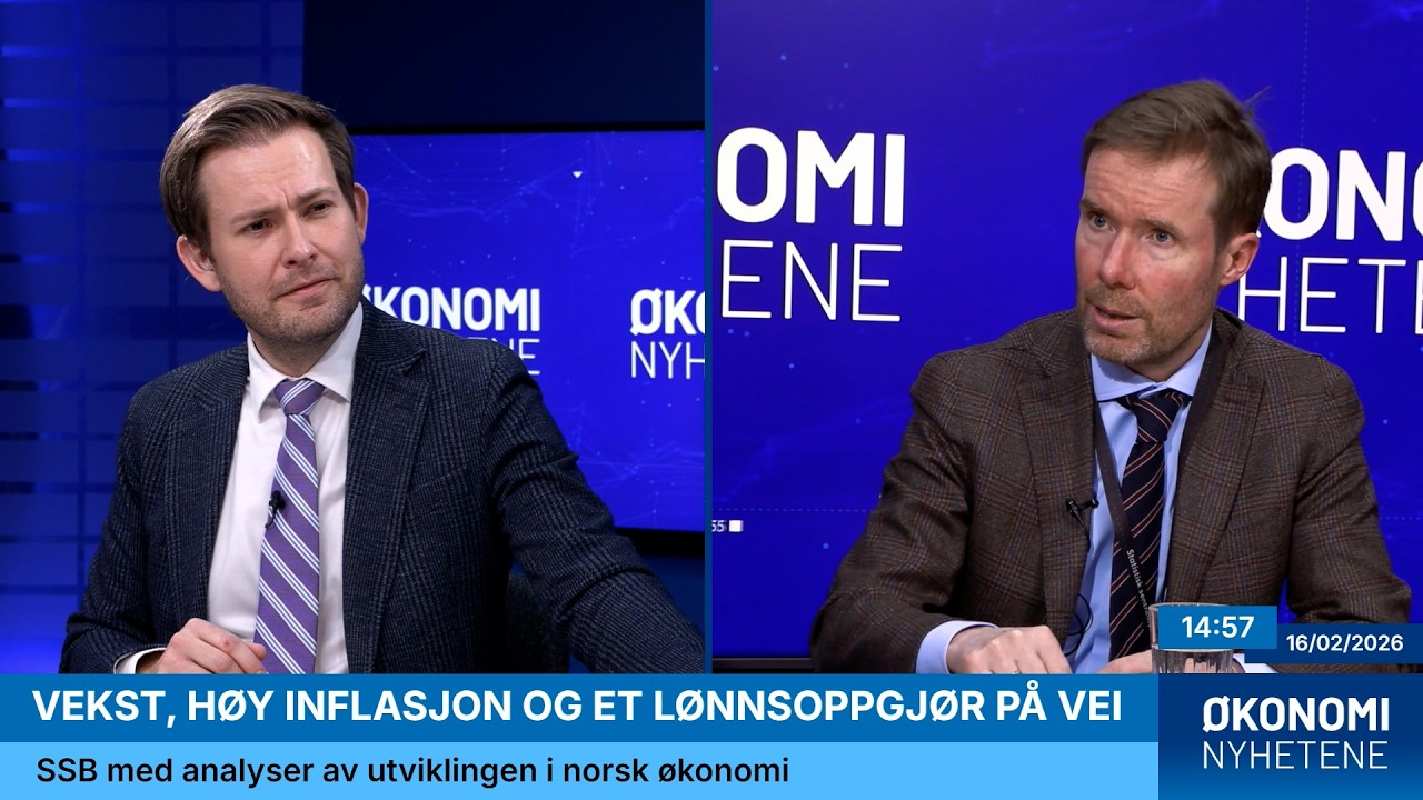 SSB om økonomien i 2026, lønnsoppgjøret og boligbyggingen