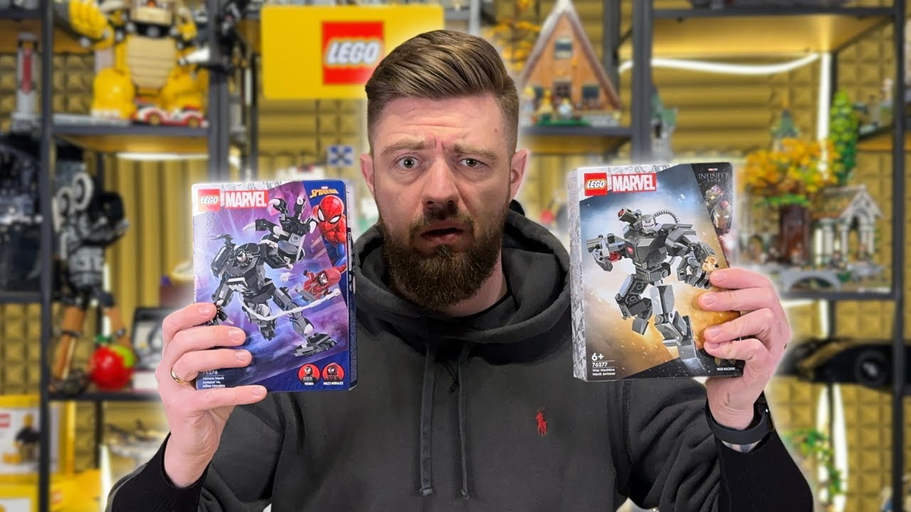 MECHANICZNA ZBROJA  WAR MACHINE | MECHANICZNA ZBROJA VENOMA 👊 LEGO MARVEL RECENZJA