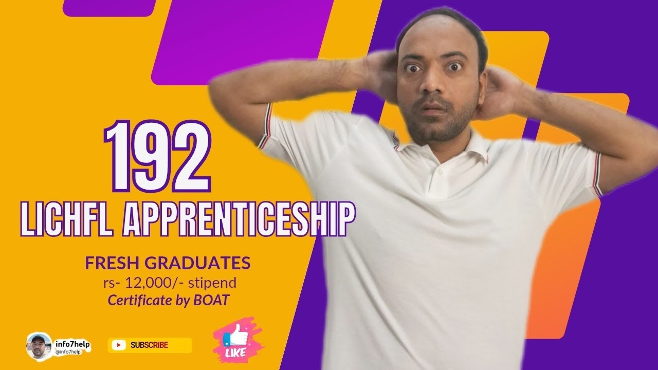 LICHFL Apprenticeship Program for fresh graduates