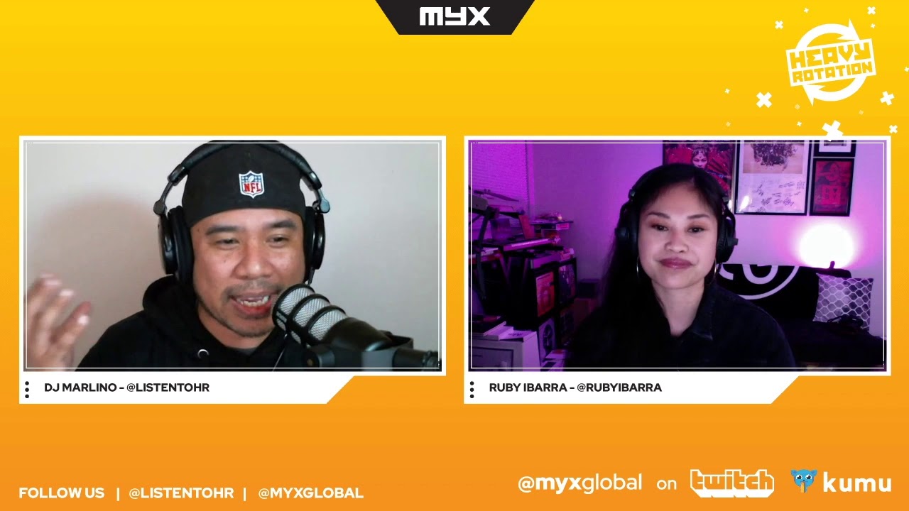 Ruby Ibarra Rap Roulette Game on Heavy Rotation LIVE on kumu & Twitch