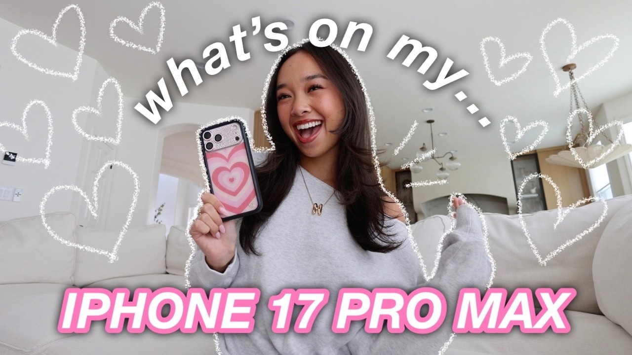 что у меня в iphone 17 pro max 💗 *ОБНОВЛЕНО*