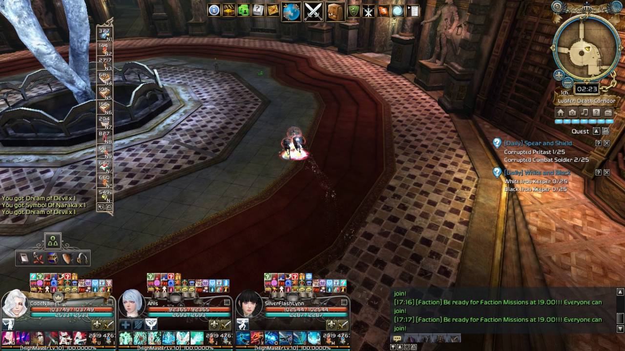 Granado Espada Europe Daily Curse NPC