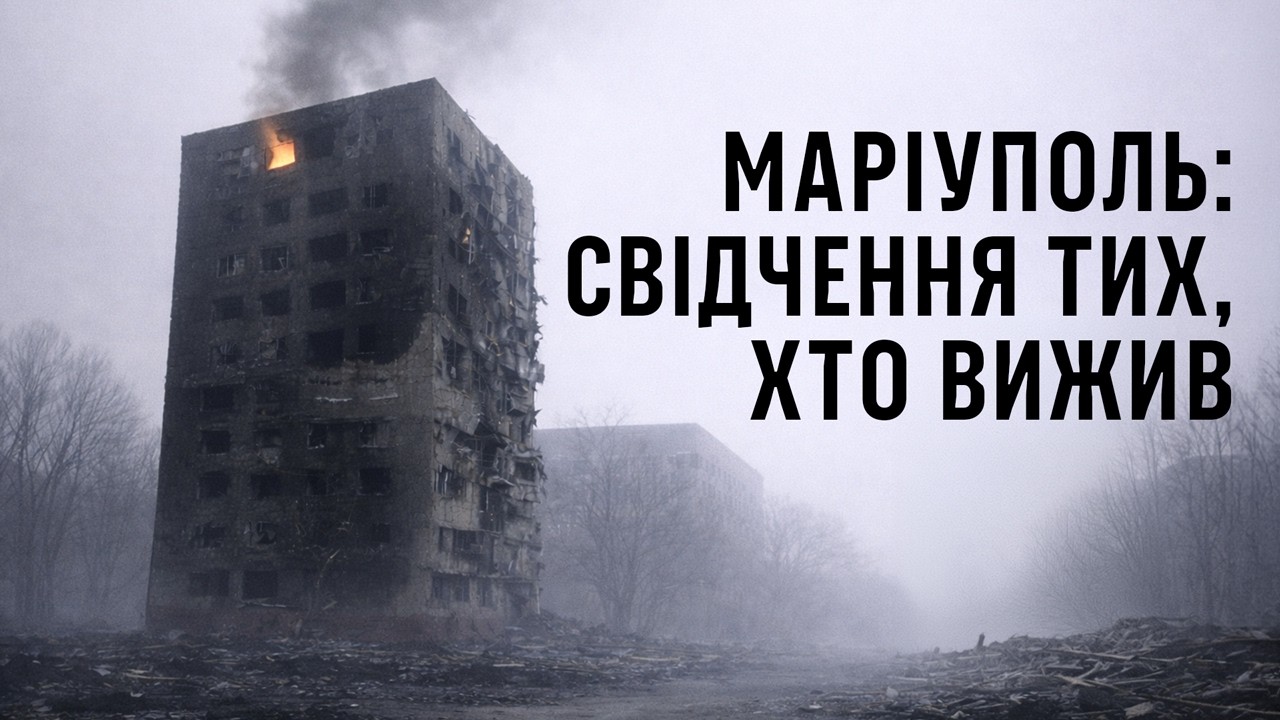 Фільм Маріуполь у блокаді: голод, поховання у дворах і евакуація