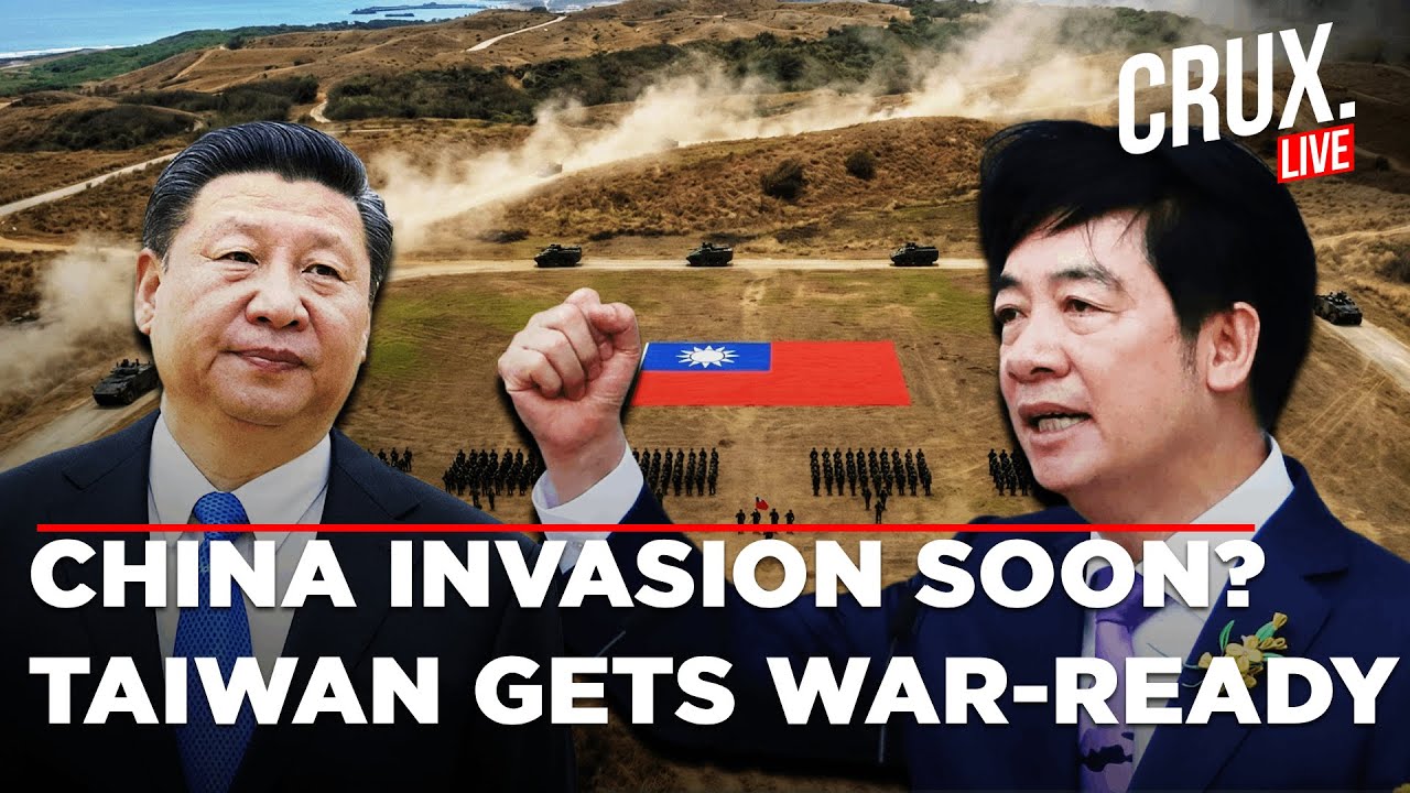 LIVE | Taiwan Holds Anti-Attack Drill In Taipei As China Pressure Grows Over 2027 Invasion Fears |Xi
