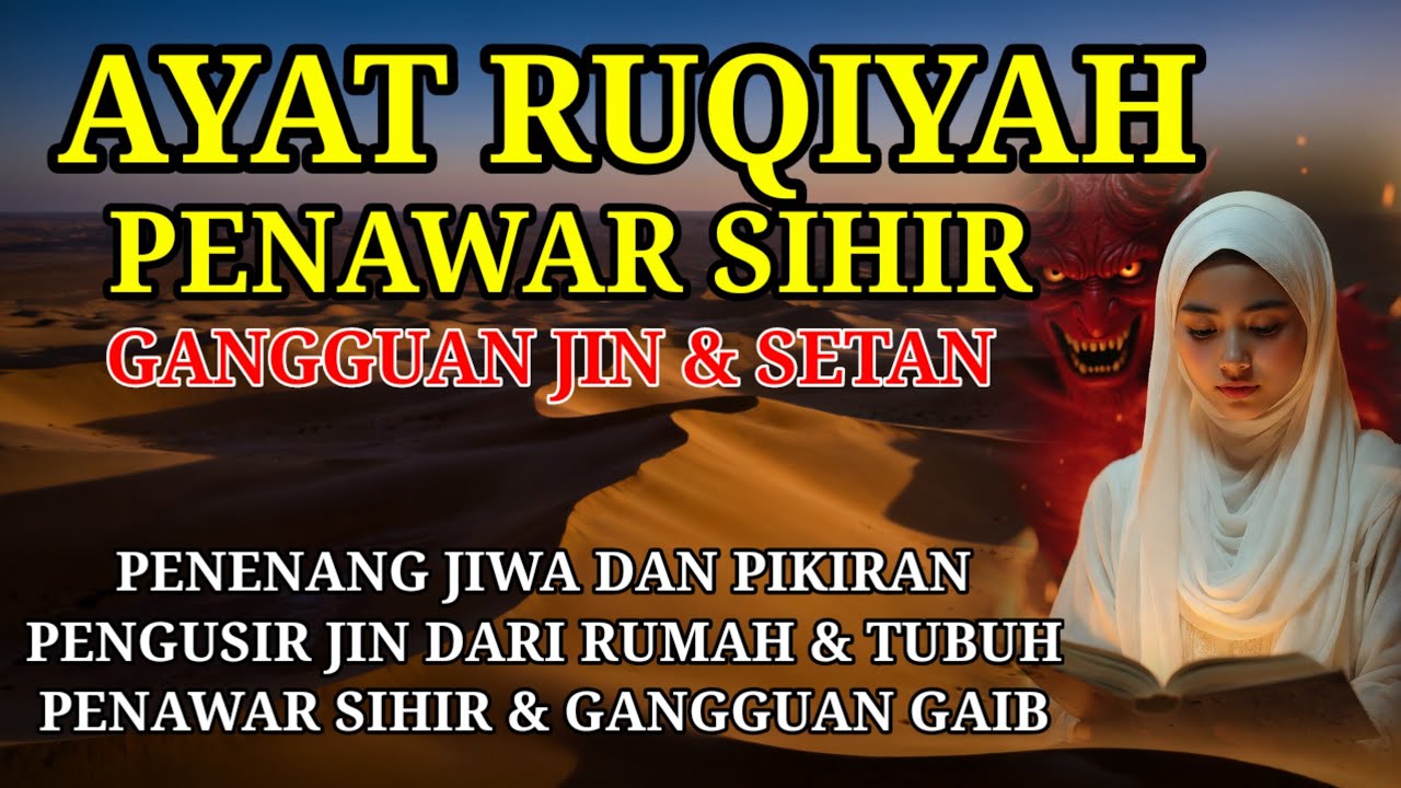 Murottal Ayat Kursi Ruqyah Pengusir Jin & Sihir | Bacaan Pelindung Diri dan Rumah