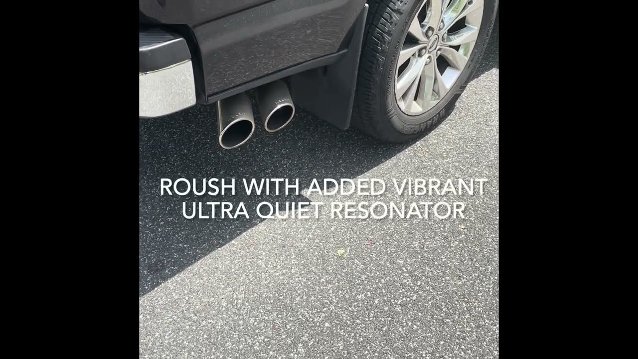 F150 ROUSH exhaust upgrade - 2015 with 5.0