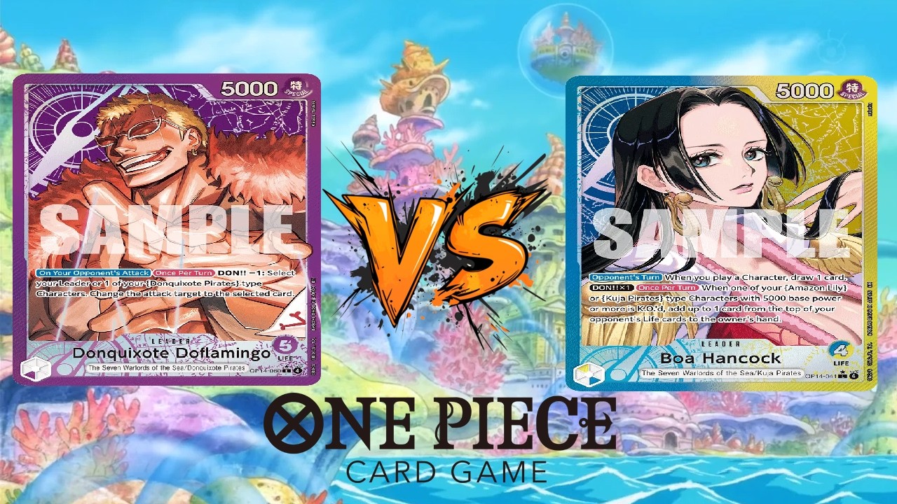 OP14 LOCALS GAMEPLAY ROUND 2 - PURPLE DOFLAMINGO VS UY BOA HANCOCK