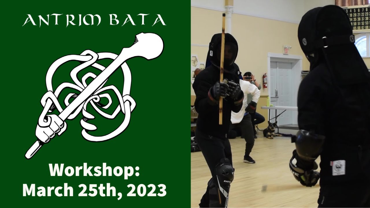 Bataireacht (Irish Stick Fighting) - Antrim Bata Workshop - Post Workshop Sparring