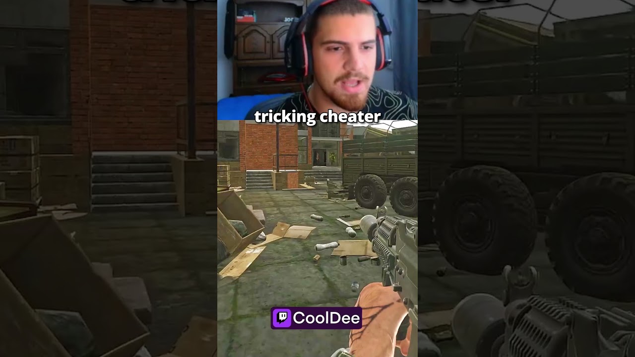 TRICKING CHEATER STREAM SNIPER #gaming #escapefromtarkov #tarkovmemes #tarkovgame #eft #tarkov