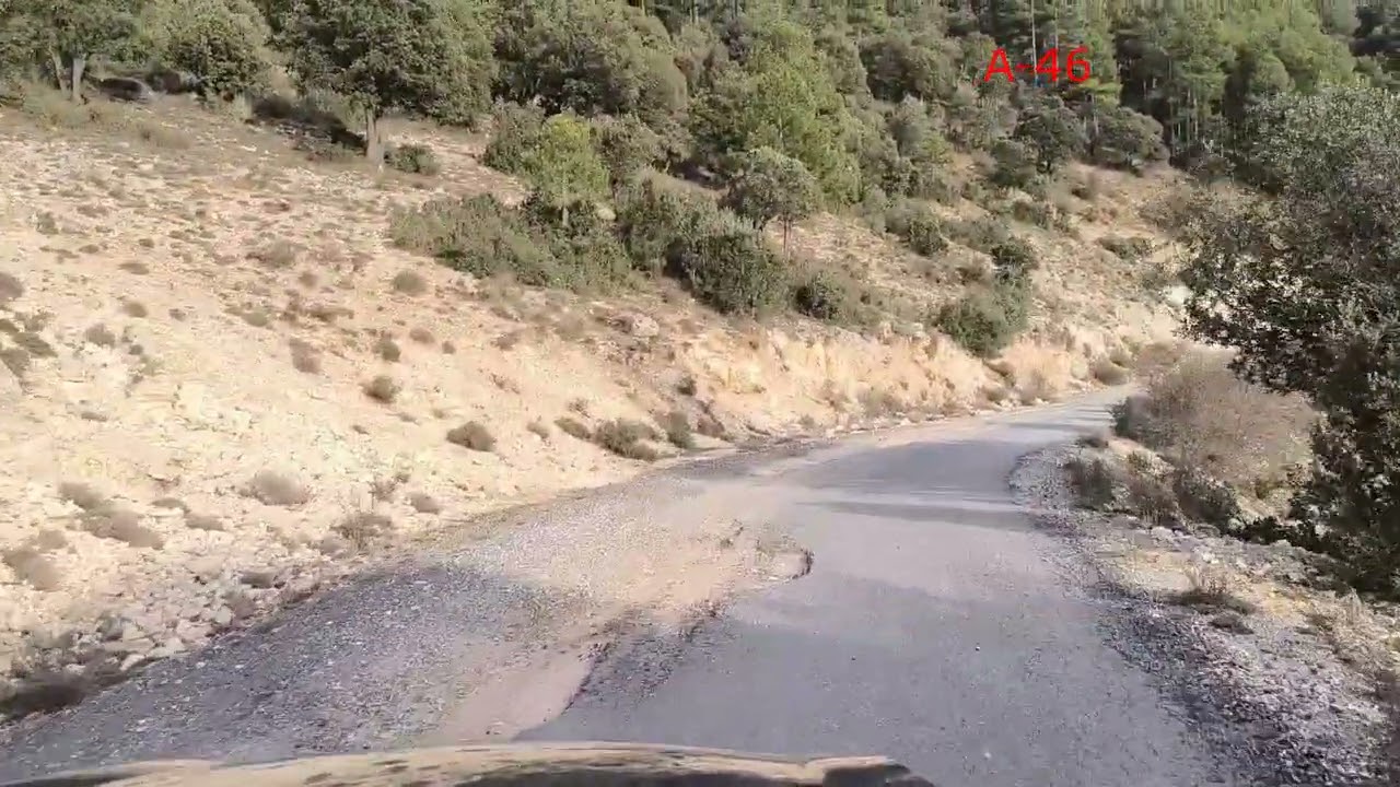 SITUACIÓN DE ABANDONO  A-46 GRANADA ALBACETE. PUEBLA DE DON FADRIQUE- SANTIAGO DE LA ESPADA- NERPIO