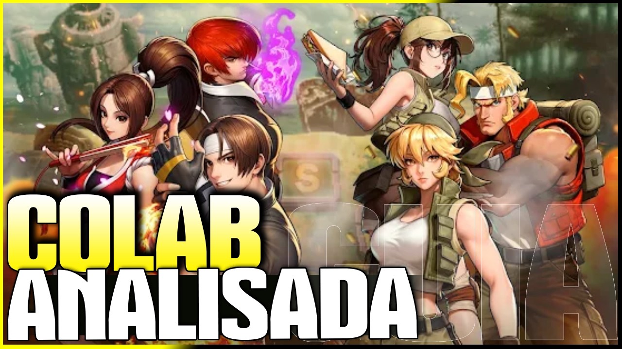 ANALISANDO PERSONAGENS DA COLAB METAL SLUG 3 | The King of Figther AFK