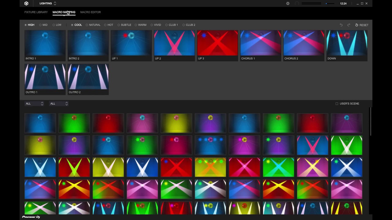 rekordbox dj Lighting mode Tutorial - Creating Venue and Scene Presets