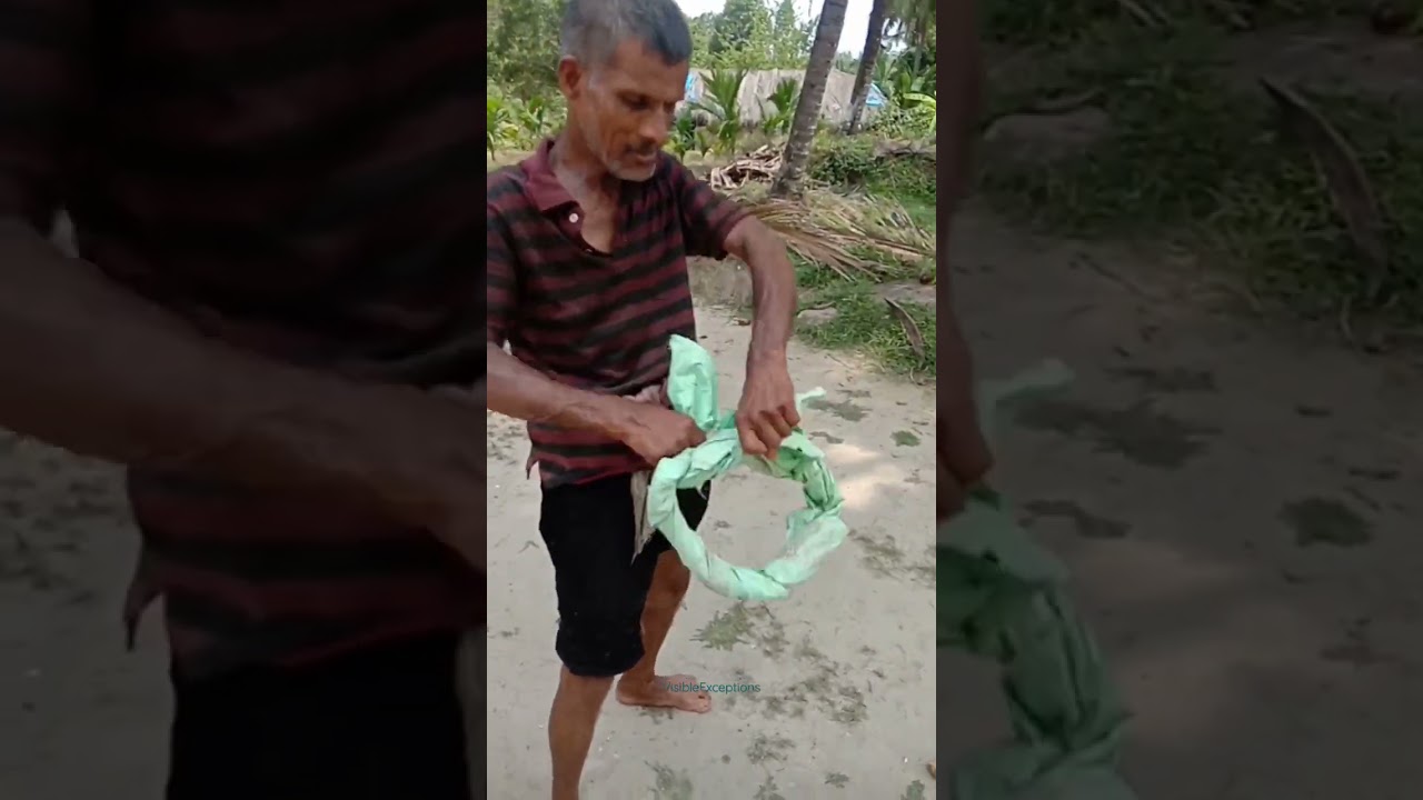 Rope making To climb cocunut Tree 🔥#shorts#creativity