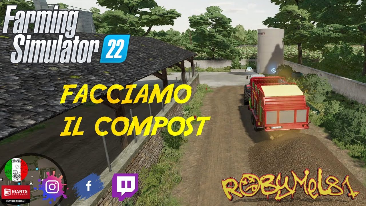 Facciamo il Compost ➤ HOF BERGMANN 22 ➤ #26 ➤ FARMING SIMULATOR 22 ✩ ITA