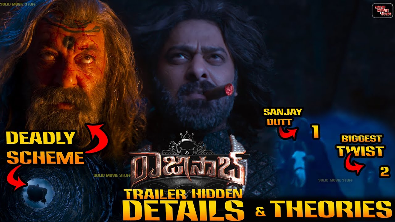 THE RAJA SAAB TRAILER : Hidden Details & Guess Theories.