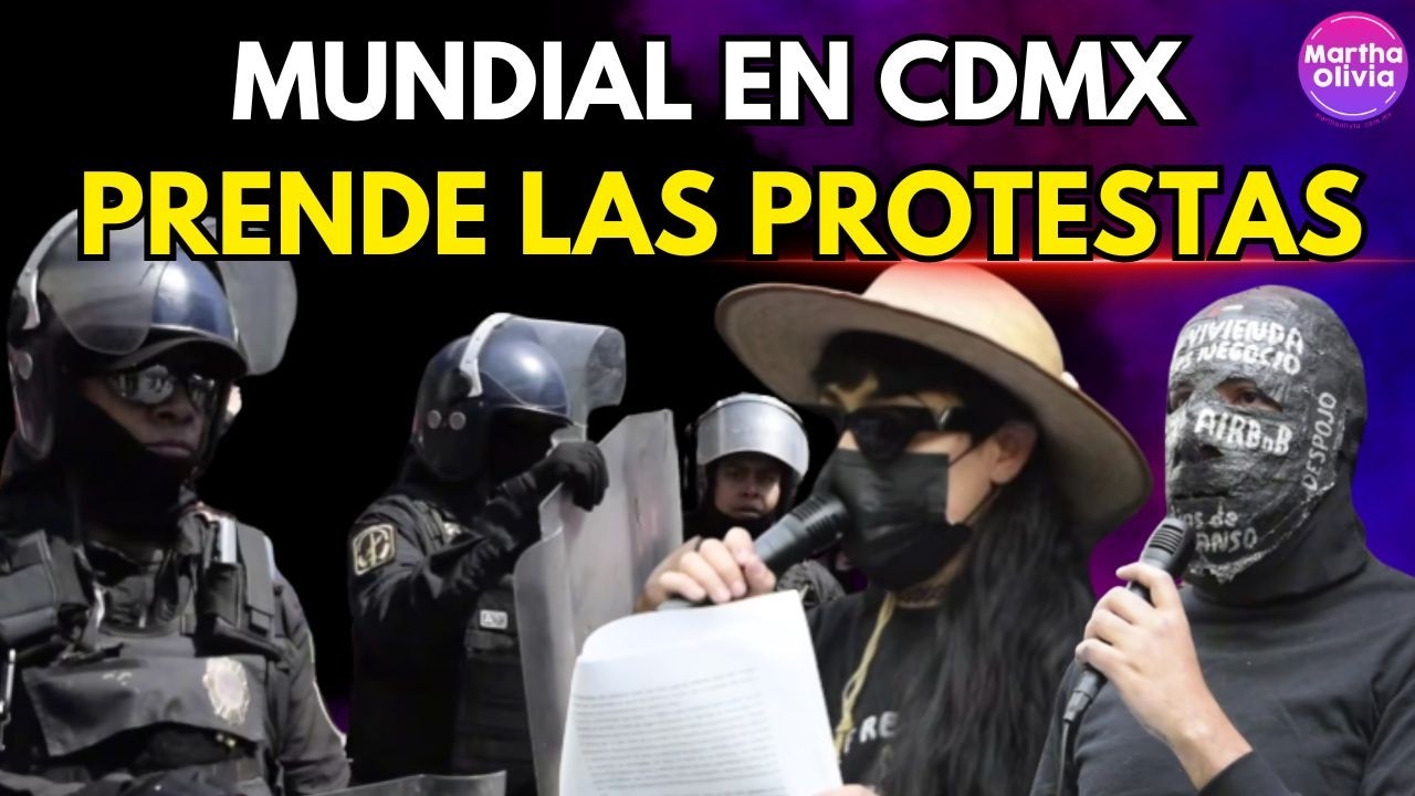Crecen protestas contra el Mundial pero también la r3presión policial