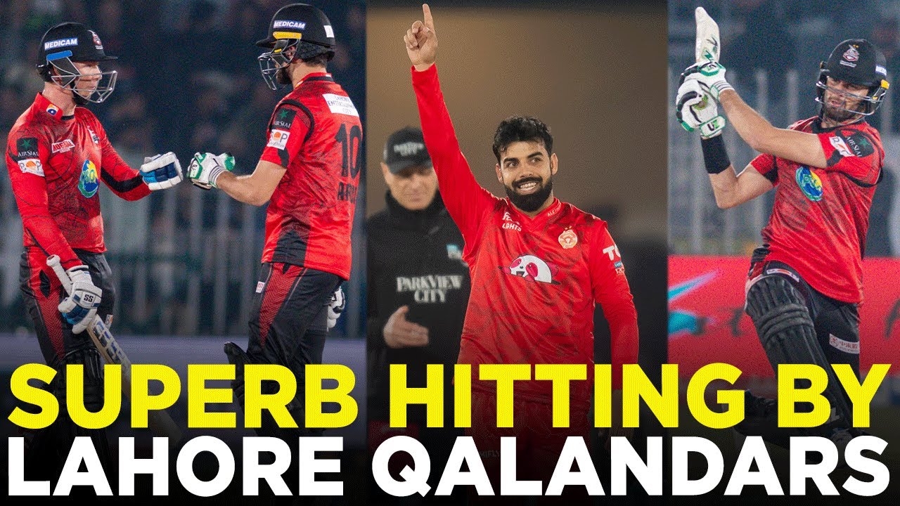 PSL 9 | Superb Hitting By Lahore Qalandars | Islamabad United vs Lahore Qalandars | Match 23 | M2A1A