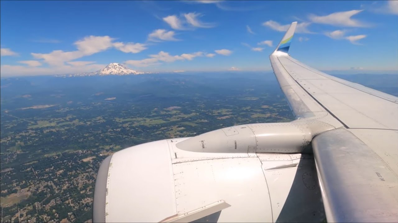{4K} [FULL FLIGHT] Redmond (RDM) - Seattle (SEA) — Alaska Airlines — Boeing 737-790 — N615AS