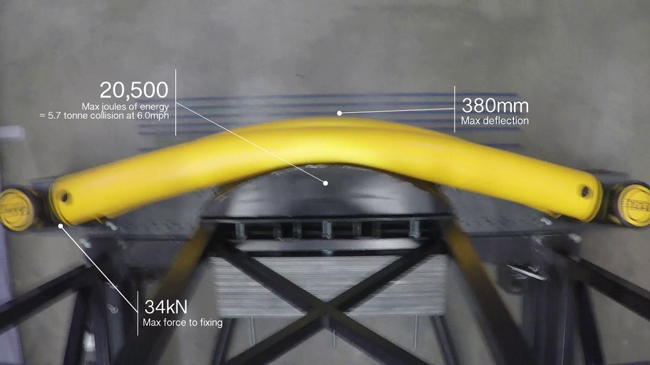 iFlex Double Traffic Barrier - barrera flexible A-Safe