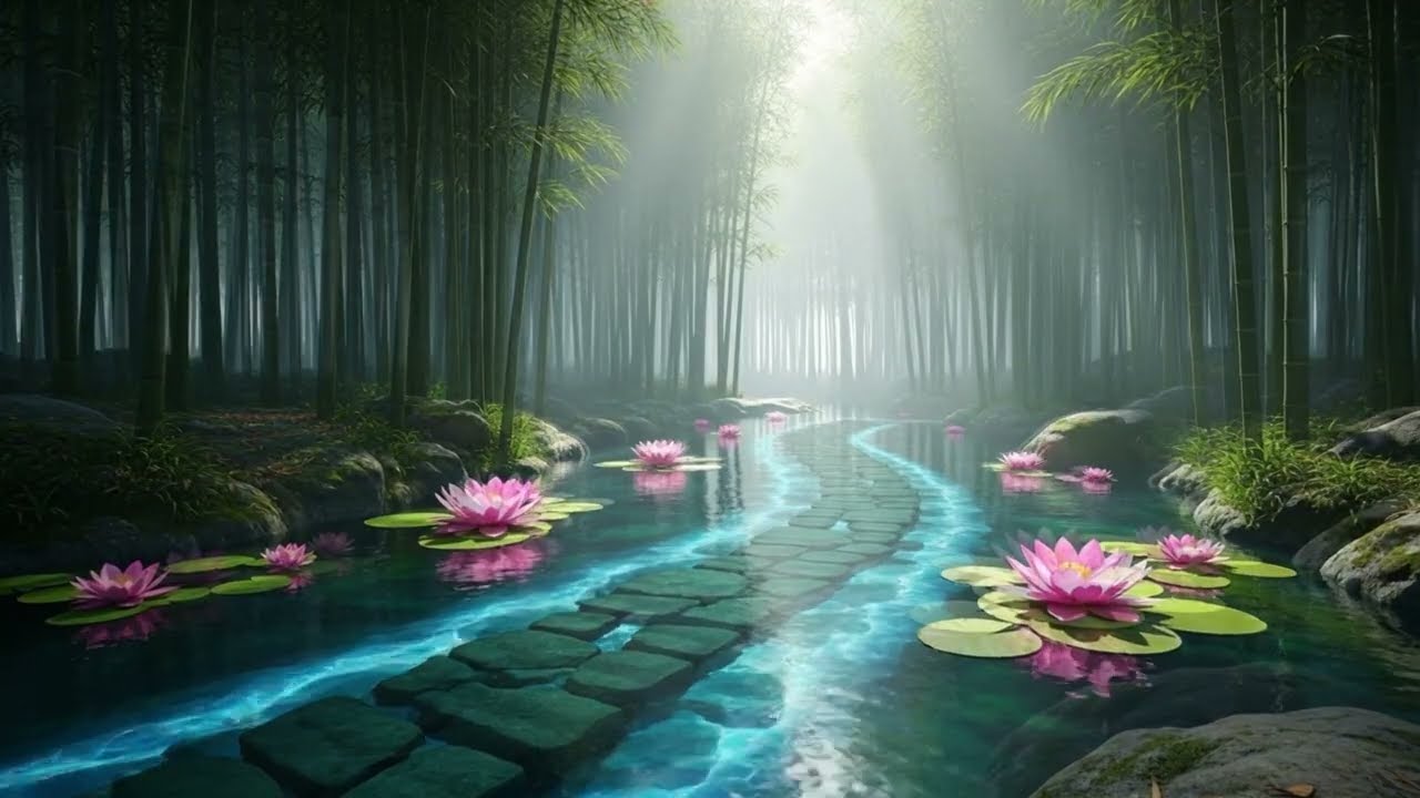 Healing Water Dreamscape 🌙 | Relaxing Healing Music for Deep Sleep, Stress Relief & Calm Mind