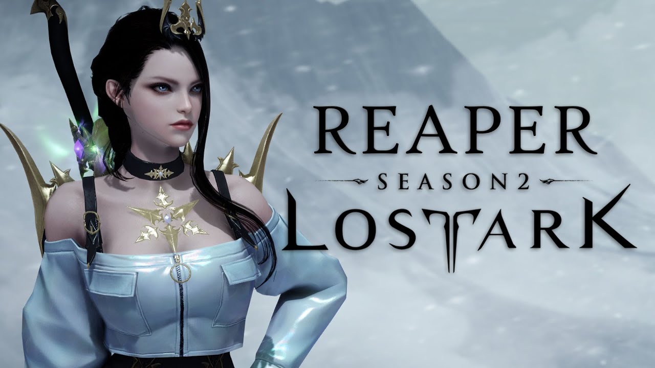 Lost Ark Reaper Gameplay Guardian Raid Boss Ice Hellgaia