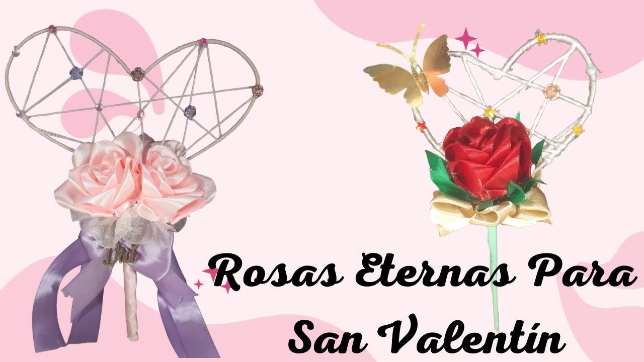 Ideas para San Valentín con Rosas Eternas / detalles para vender o reglar/ ISA SURPRISE BOX