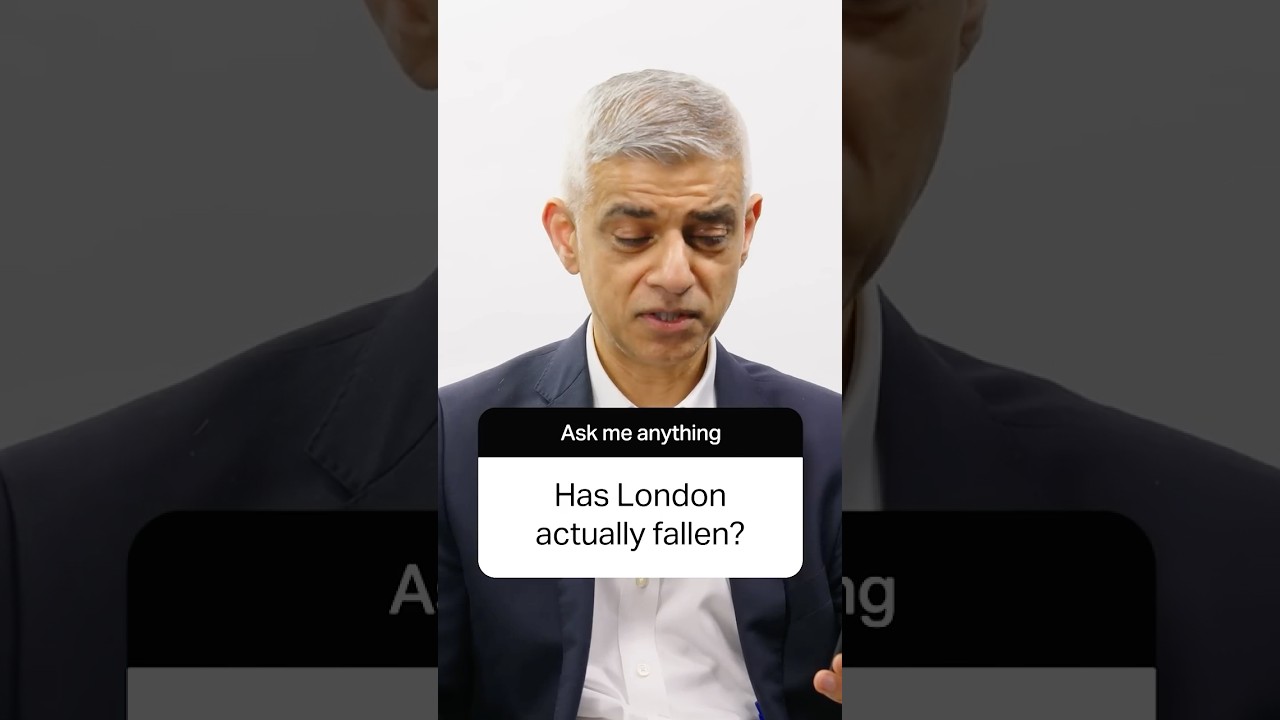 Has London Fallen? The Mayor Responds | Ask Me Anything