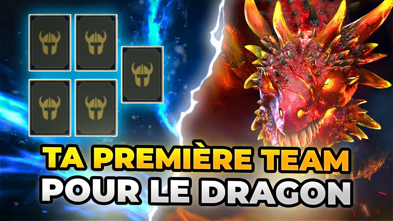 TUTORIEL battre le dragon en tant que débutant dans Raid Shadow Legends ?