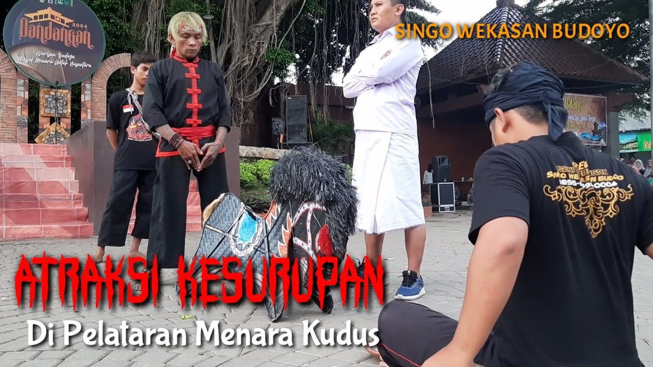 Atraksi Kesurupan (wuru) Di tengah Para Pengunjung Dandangan Kudus