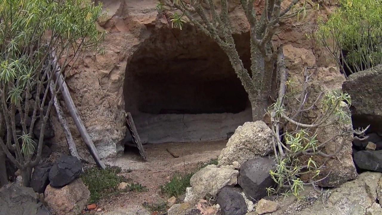 Wandern auf La Gomera - Erkundung der Weißen Höhlen und ein verlassenes Dorf(2019, 4k)