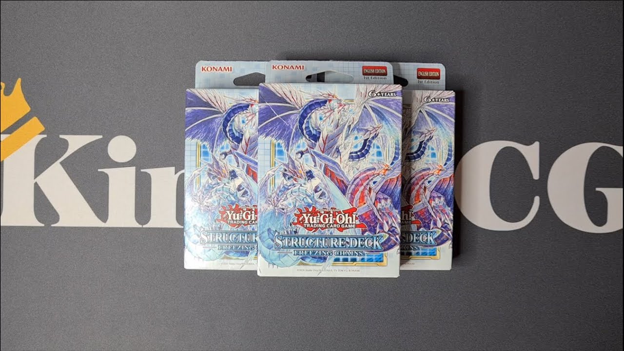 Yu-Gi-Oh! Structure Deck Freezing Chains Opening! | New Support!