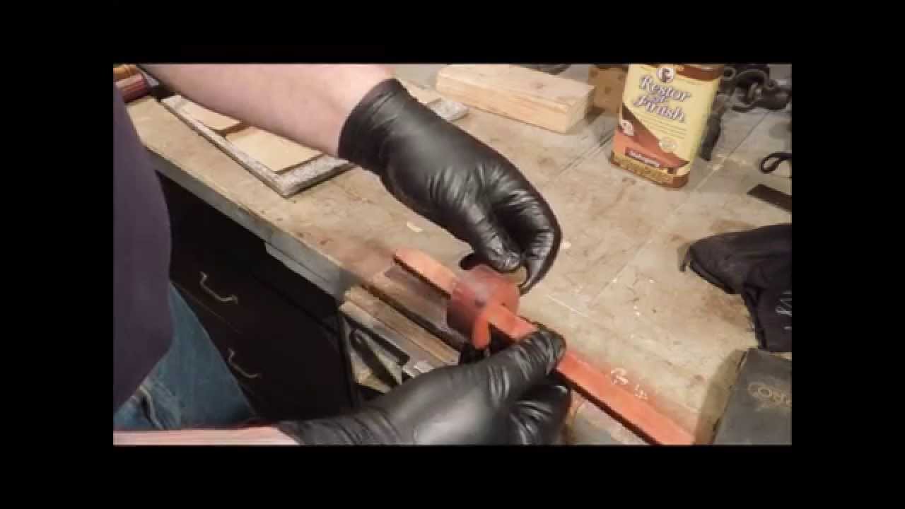 Repairing Antique Tools -  Marking Gage - A video tutorial by Old Sneelock's Workshop