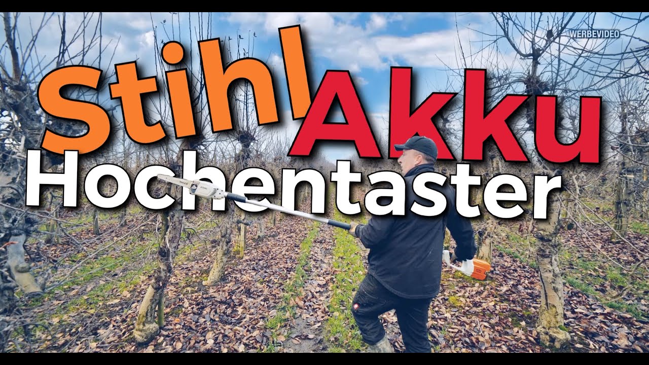 Obsthof Raddatz - Stihl HTA85 I Hochentaster I Taucht das was?