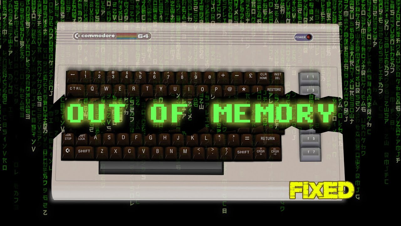 RV058: Commodore 64 - Out of memory - riparazione