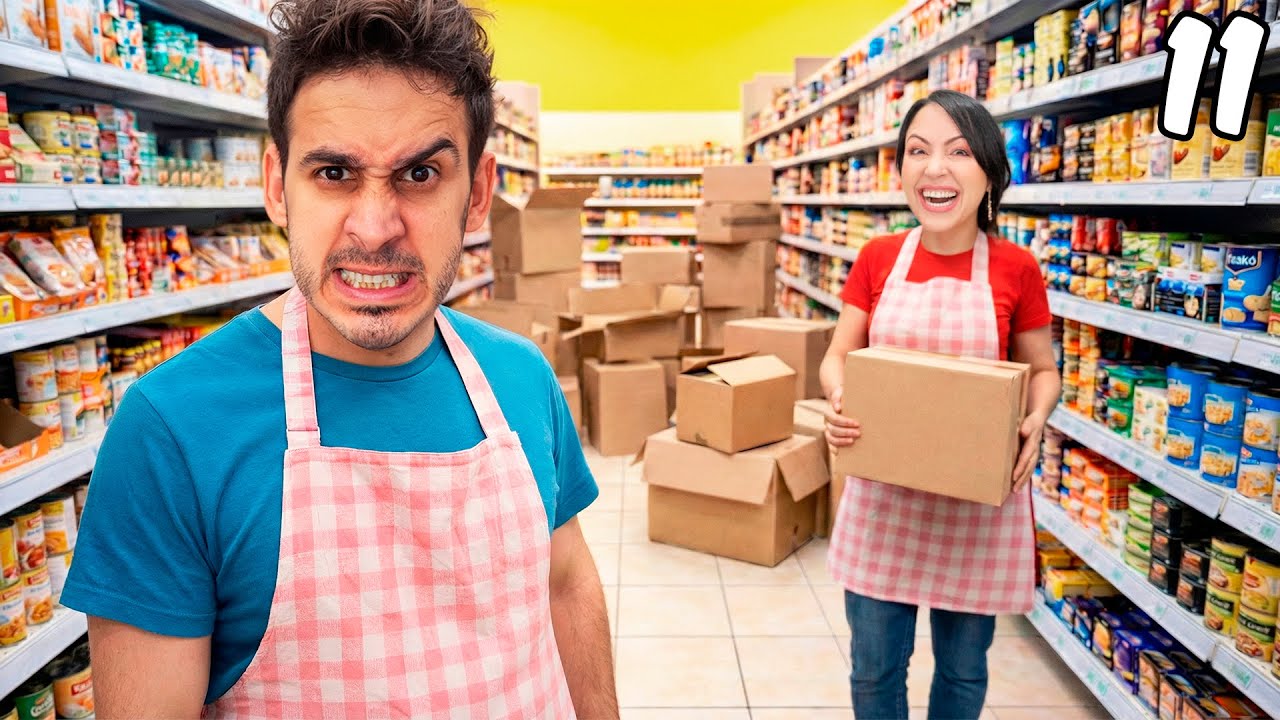 Sandra me Llena El Supermercado de Cajas 📦🛒