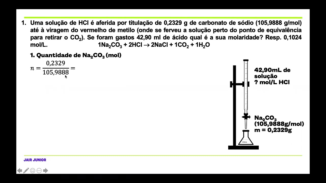 Volumetria Ácido Base